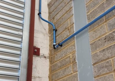 aluminium compressed air pipework installation Hertfordshire